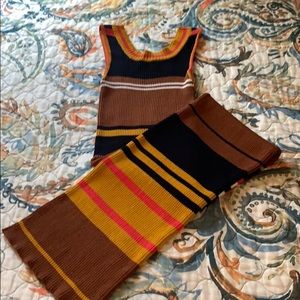 Fashion Nova striped sweater maxi dress